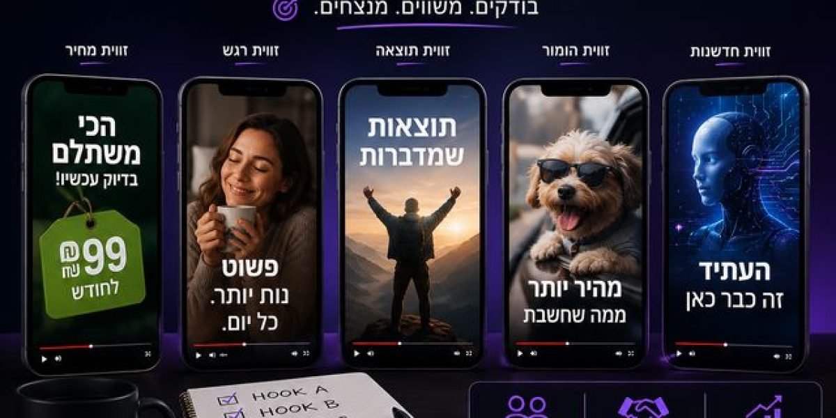 כמה סרטוני AI צריך לקמפיין? אין מספר קסם שמתאים לכל קמפיין. עם זאת, אנחנו כמעט אף פעם לא רוצים להסתמך על סרטון אחד בלבד. במקום זאת, אנחנו יוצרים כמה גרסאות ובודקים אותן מול הקהל. כך הנתונים עוזרים לנו לזהות את הקריאייטיב המנצח | סרטוני AI לקמפיין