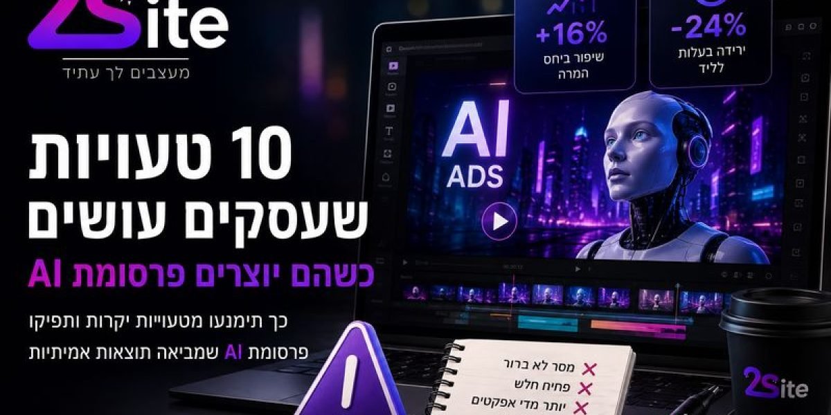 פרסומת AI אינה מצליחה בזכות הבינה המלאכותית בלבד. היא מצליחה בזכות שילוב של אסטרטגיה, קריאייטיב, הבנת קהל היעד ושימוש נכון בטכנולוגיה. ב־2site אנחנו משלבים ניסיון של שנים בהפקות וידאו מסורתיות עם טכנולוגיות AI מתקדמות.  רוצים להבין כמה תעלה הפקת פרסומת AI לעסק שלכם? קראו גם את המדריך "כמה עולה סרטון AI לעסק בשנת 2026?" או צרו איתנו קשר ונשמח לבנות עבורכם קונספט שמתאים בדיוק למותג שלכ