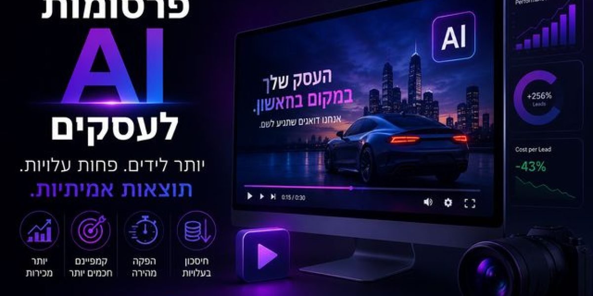 פרסומות AI לעסקים הפכו לכלי שיווקי משמעותי עבור חברות שרוצות לבלוט בשוק תחרותי. השילוב בין יצירתיות, מהירות עבודה וטכנולוגיה מתקדמת מאפשר לייצר קמפיינים איכותיים ולהגיע ללקוחות בצורה חדשה ויעילה יותר.