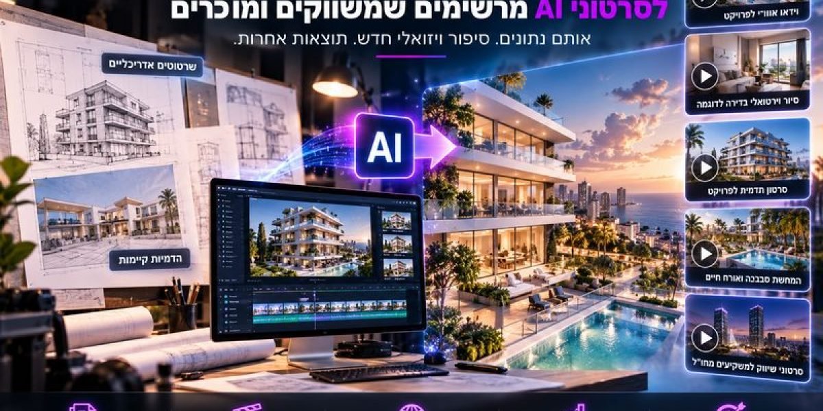 סרטון AI מהדמיה אדריכלית